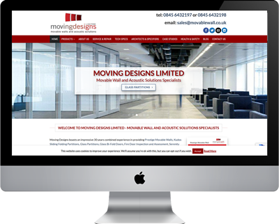 Website Design - Moving Designs Limited - PHD Website Design